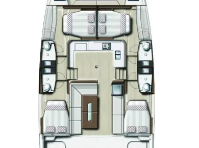 Wynajmij Katamaran z lub bez skippera Bali w Biograd na Moru