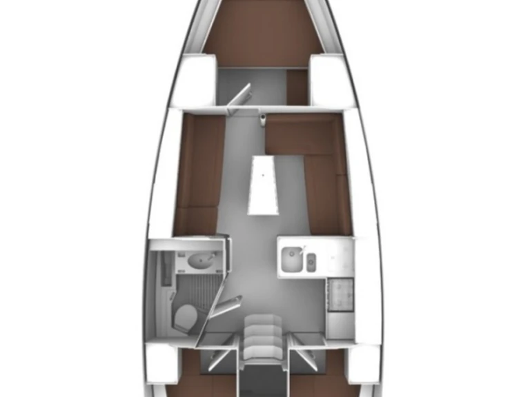 Bavaria Cruiser 37 między profesjonalistami a osobami prywatnymi w Pirovac