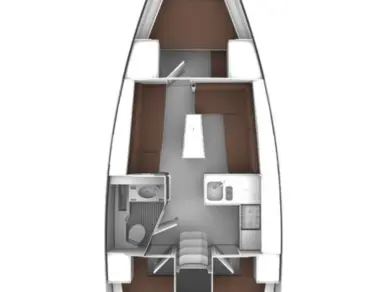 Bavaria Cruiser 37 między profesjonalistami a osobami prywatnymi w Pirovac