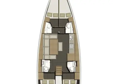 Wynajem Żaglowiec w Biograd na Moru - Dufour Dufour 460 Grand Large