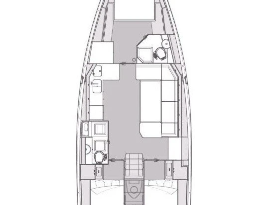 Wynajem Żaglowiec w Biograd na Moru - Elan Impression 45