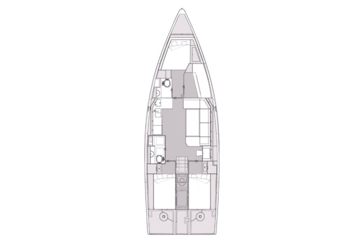 Wynajem Żaglowiec Elan z patentem 