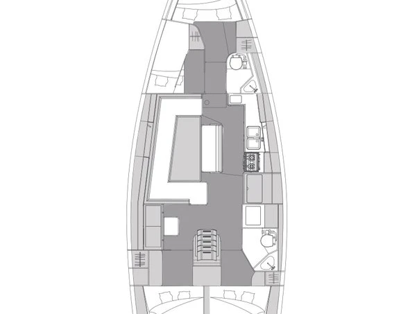 Wynajem łodzi Biograd na Moru tanio Impression 45.1