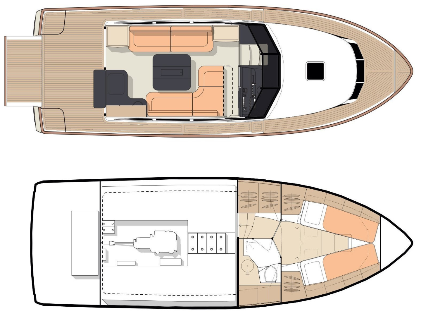 Wynajem Luksusowy jacht w Pirovac - Greenline Yachts Greenline 33