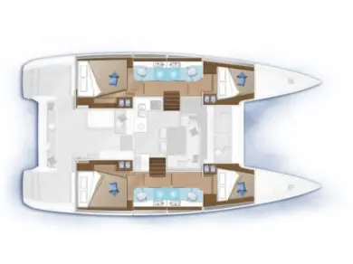 Lagoon Lagoon 40 między profesjonalistami a osobami prywatnymi w Biograd na Moru