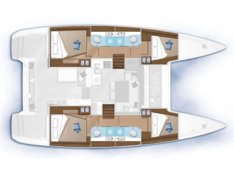 Wynajem w Pirovac- Lagoon Lagoon 40 na SamBoat