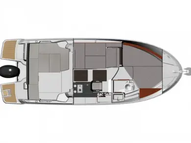 Jeanneau Merry Fisher 795 między profesjonalistami a osobami prywatnymi w Pirovac