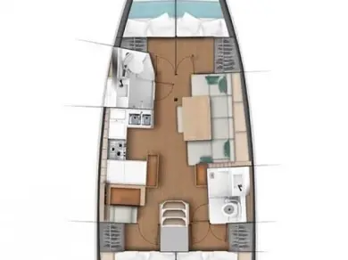 Wynajem łodzi Lavrio tanio Sun Odyssey 440