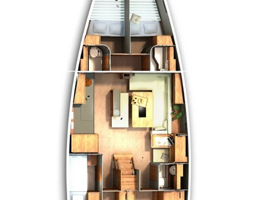 Wynajem łodzi Hanse Hanse 505 w Kos na SamBoat 