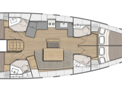 Wynajmij Bénéteau Oceanis 46.1 w Kos