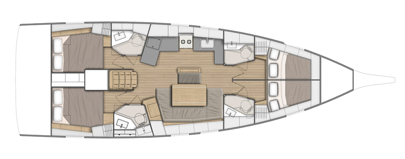 Wynajmij Bénéteau Oceanis 46.1 w Kos