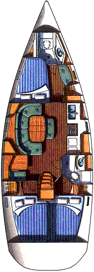 Wynajem Żaglowiec w Kos - Bénéteau Oceanis 393 Clipper