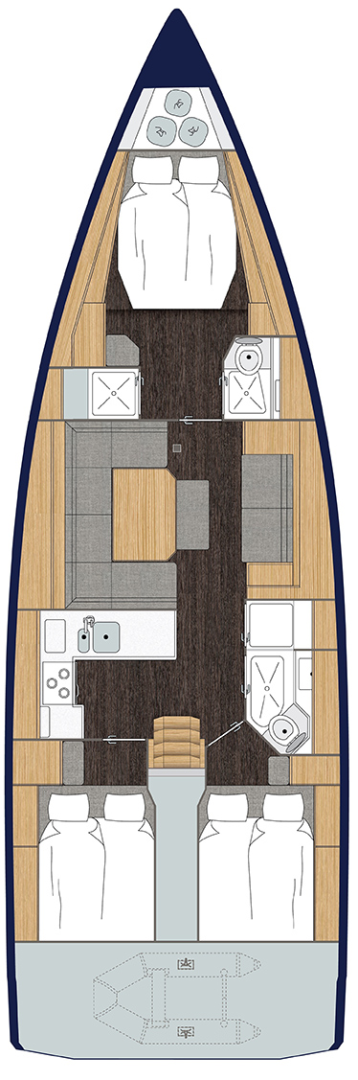 Wynajem w Punat- Bavaria Bavaria C45 na SamBoat