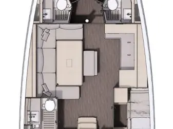 Wynajem Żaglowiec Dufour z patentem 