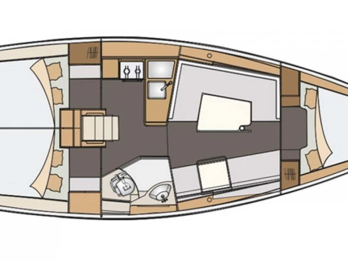 Wynajem łodzi Elan Impression 35 w Mali Losinj na SamBoat 