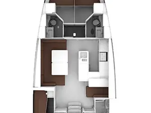 Bavaria Cruiser 56 między profesjonalistami a osobami prywatnymi w Zadar