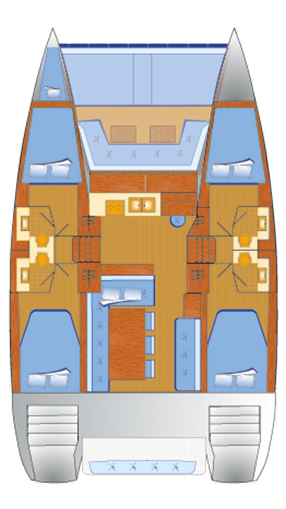 Wynajem Katamaran Bali z patentem 