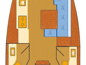 Wynajem Żaglowiec Dufour z patentem 