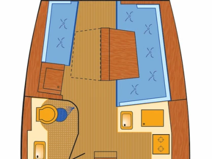 Wynajem łodzi Rogoznica tanio Hanse 418