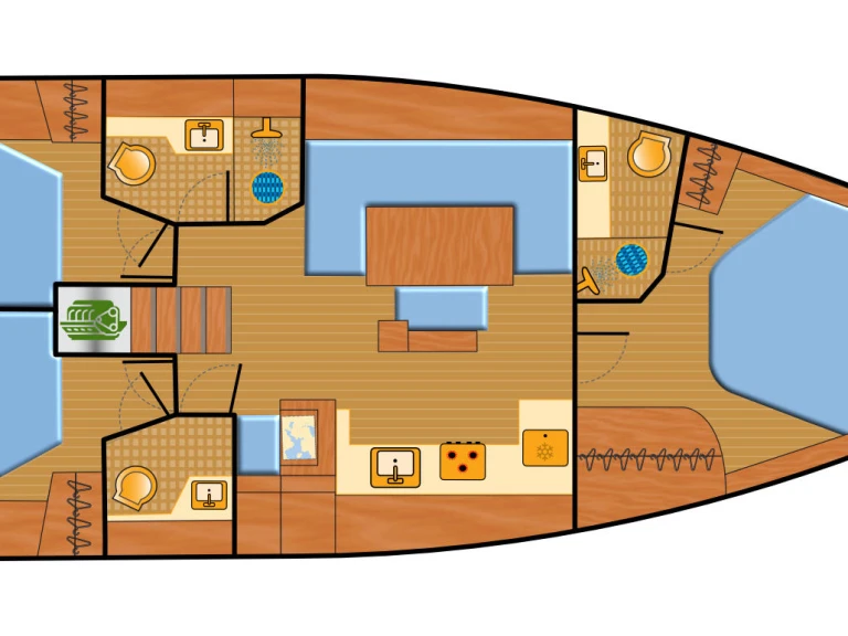 Wynajem łodzi Hanse Hanse 460 w Rogoznica na SamBoat 