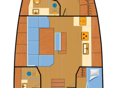 Wynajem Żaglowiec Hanse z patentem 