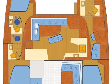 Wynajem łodzi Lagoon Lagoon 42 w Rogoznica na SamBoat 