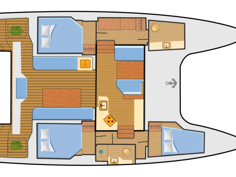 Wynajmij Katamaran z lub bez skippera Nautitech w Rogoznica