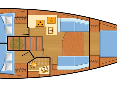 Wynajem łodzi Bénéteau Oceanis 38.1 w Rogoznica na SamBoat 