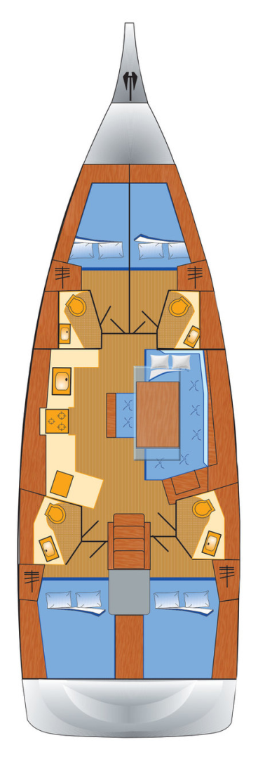 Wynajmij Bénéteau Oceanis 46.1 w Rogoznica