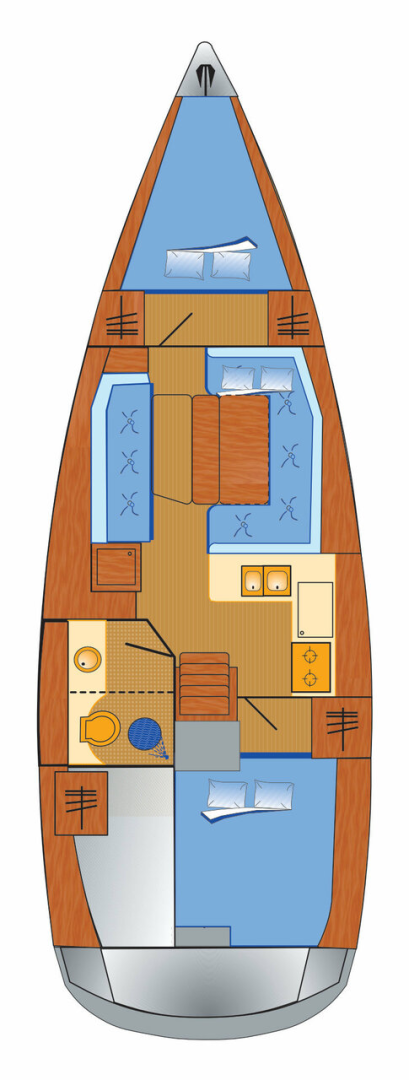 Wynajem łodzi Punat tanio Sun Odyssey 389