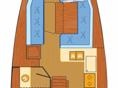 Wynajem łodzi Punat tanio Sun Odyssey 389