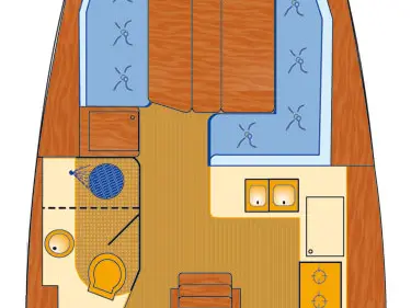 Wynajem Żaglowiec w Rogoznica - Jeanneau Sun Odyssey 389