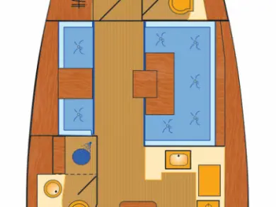 Wynajem w Rogoznica- Jeanneau Sun Odyssey 419 na SamBoat