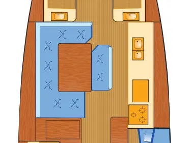 Wynajem Żaglowiec w Rogoznica - Jeanneau Sun Odyssey 519