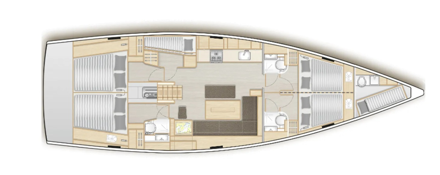 Żaglowiec do wynajmu w Lefkáda w najlepszej cenie