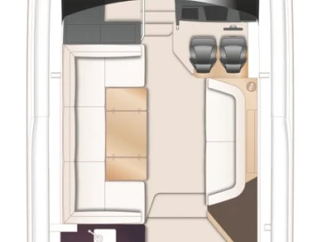 Princess Princess 55 F między profesjonalistami a osobami prywatnymi w Podstrana