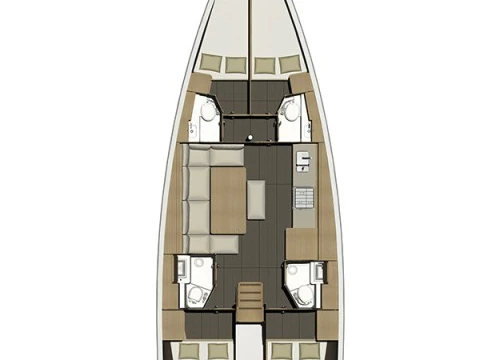 Wynajem łodzi Primosten tanio Dufour 460 Grand Large