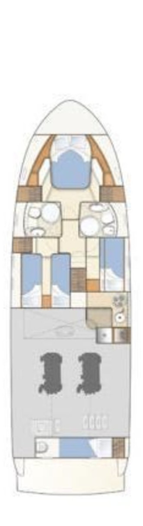 Wynajem łodzi Ferretti Ferretti Yachts 460i w Podstrana na SamBoat 