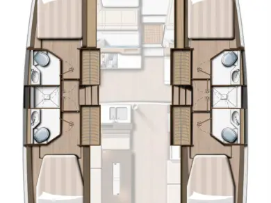 Wynajem łodzi Biograd na Moru tanio Bali 4.2