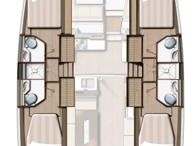 Wynajem Katamaran w Rogoznica - Bali Bali 4.2
