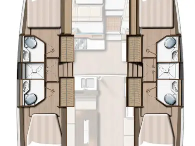 Wynajem Katamaran w Rogoznica - Bali Bali 4.2