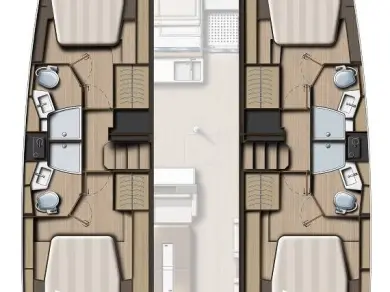 Wynajem Katamaran w Rogoznica - Bali Bali 4.4