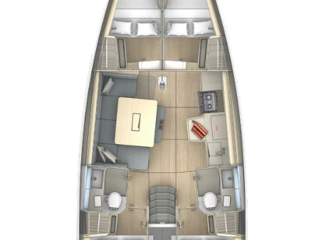 Wynajem łodzi Primosten tanio Dufour 41