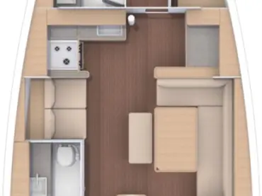 Wynajem łodzi Sibenik tanio Dufour 430