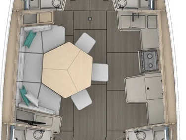 Wynajem łodzi Dufour Dufour 44 w Biograd na Moru na SamBoat 