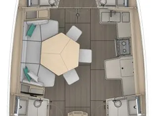 Dufour Dufour 44 między profesjonalistami a osobami prywatnymi w Sukosan