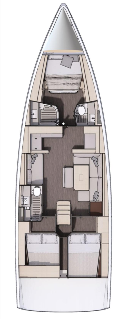 Wynajmij Żaglowiec z lub bez skippera Dufour w Sukosan