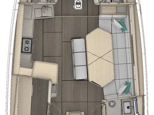 Wynajem łodzi Sukosan tanio Dufour 48