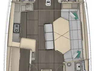 Wynajem łodzi Sukosan tanio Dufour 48