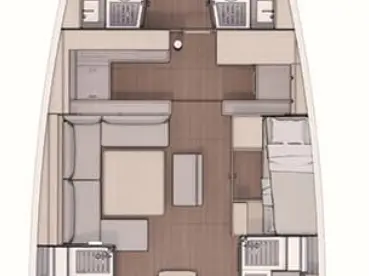 Dufour Dufour 530 między profesjonalistami a osobami prywatnymi w Biograd na Moru